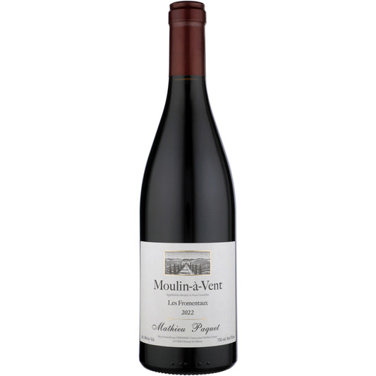 Mathieu Paquet Moulin A Vent Les Fromentaux 2022 - 750ML - Front