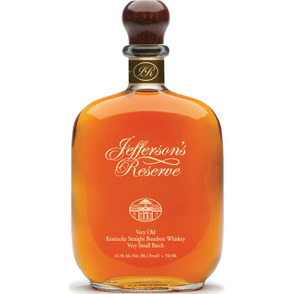 Jefferson's Straight Bourbon Reserve 90.2 W/ Holiday Hangtag - 750ML - Front