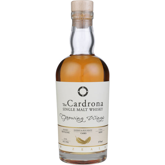 Cardrona Single Malt Whisky Growing Wings 5 Yr 127.8 - 375ML - Front