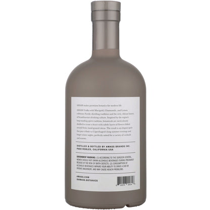 Amass Vodka With Marigold Chamomile And Lemon Zest California 80 - 750ML