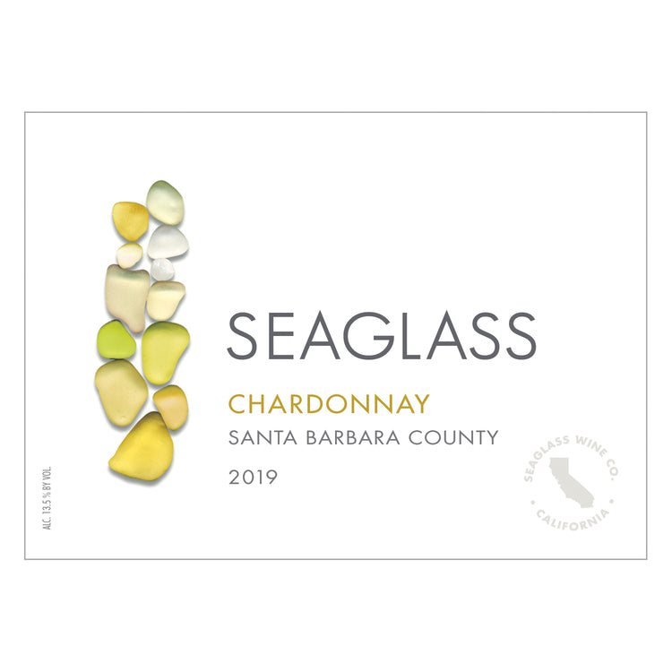 Seaglass Chardonnay Santa Barbara County - 19.5L - Front Label
