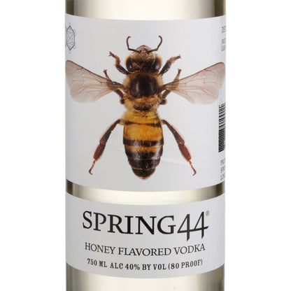 Spring 44 Honey Flavored Vodka 80 - 750ML - Front Label