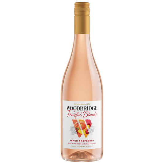 Woodbridge Fruitful Blends Peach Raspberry Rose - 750ML