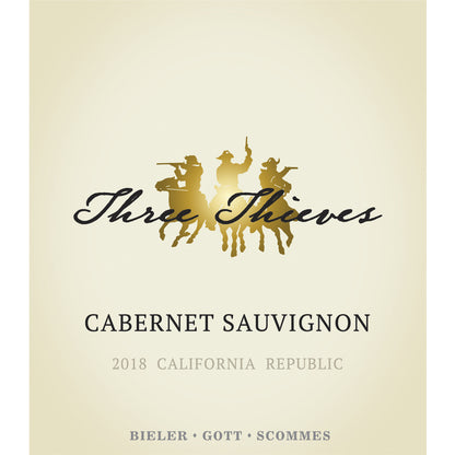 Three Thieves Cabernet Sauvignon California - 750ML - Front Label