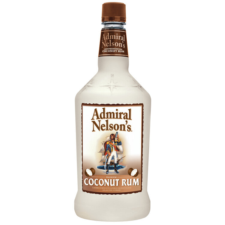 Admiral Nelson's Coconut Flavored Rum 42 - 1.75L - Front