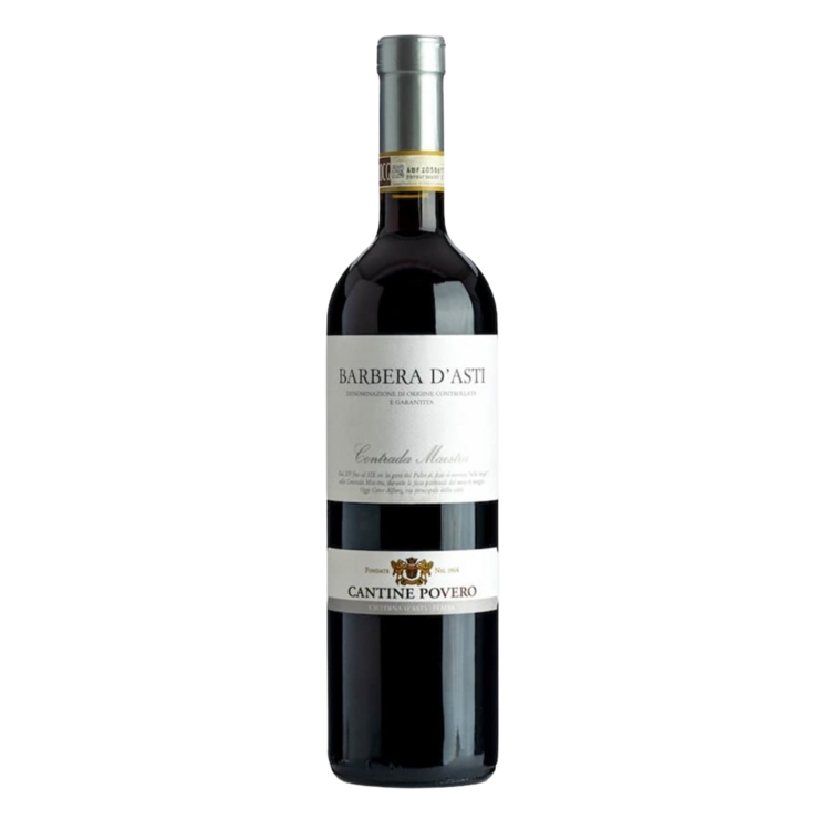 Cantine Povero Barbera D'Asti Contrada Maestra 2020 - 750ML