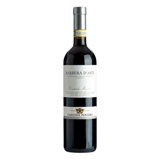 Cantine Povero Barbera D'Asti Contrada Maestra 2020 - 750ML