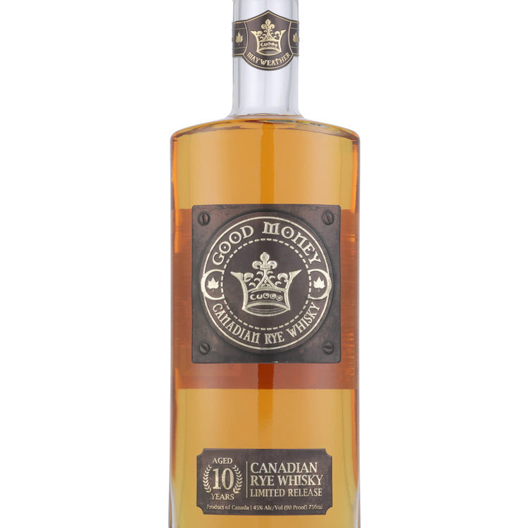 Good Money Canadian Rye Whisky Limited Release 10 Yr 90 - 750ML