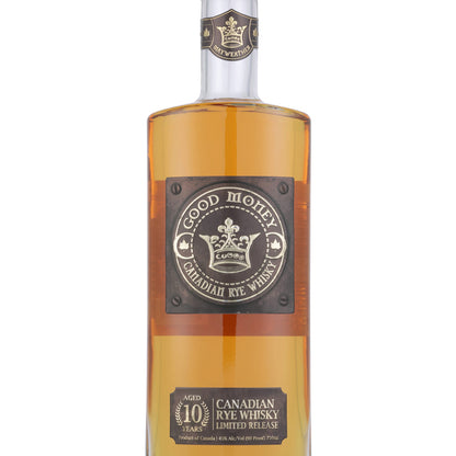 Good Money Canadian Rye Whisky Limited Release 10 Yr 90 - 750ML