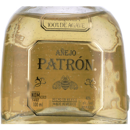 Patron Tequila Anejo 80 - 100ML - Front Label