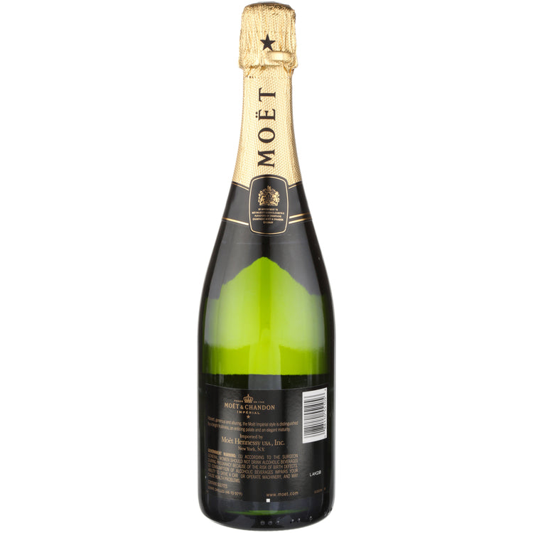Moet & Chandon Champagne Brut Imperial W/ Gift Box - 750ML - Back