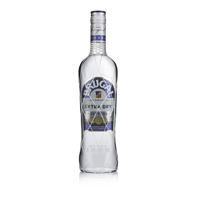 Brugal Aged Rum Extra Dry Supremo 80 - 1.0L - Front