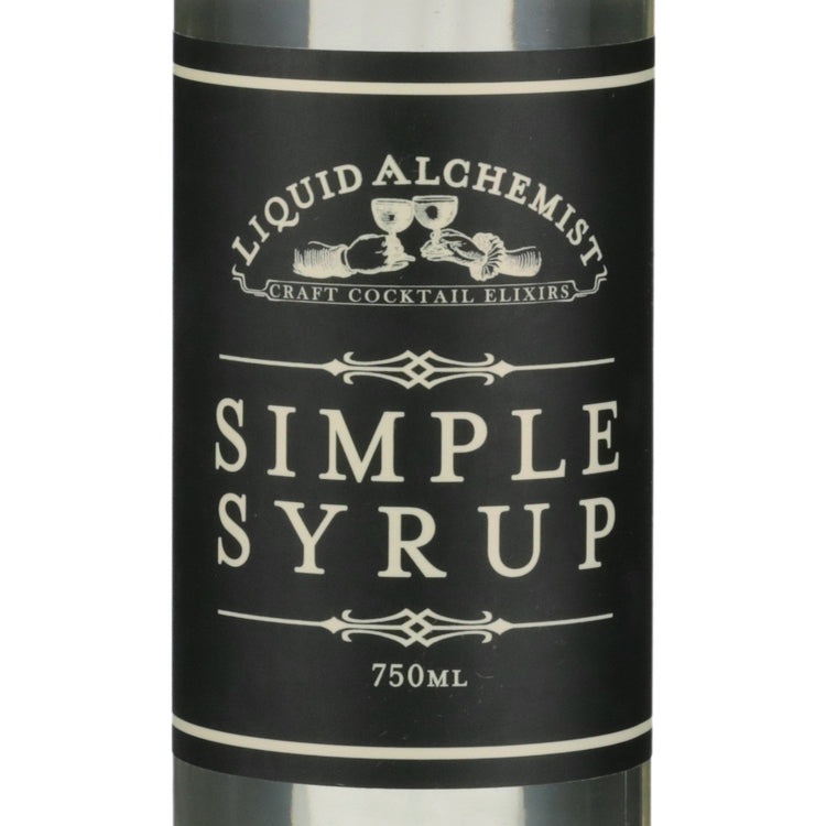 Liquid Alchemist Simple Syrup - 750ML - Front Label