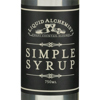 Liquid Alchemist Simple Syrup - 750ML - Front Label