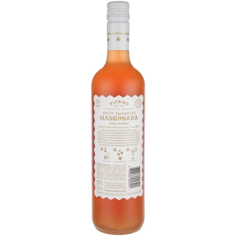 Flybird Spicy Tamarind Mangonada Wine Based Cocktail - 750ML - Back