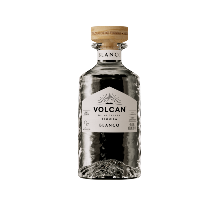 Volcan De Mi Tierra Tequila Blanco 80 - 350ML - Front