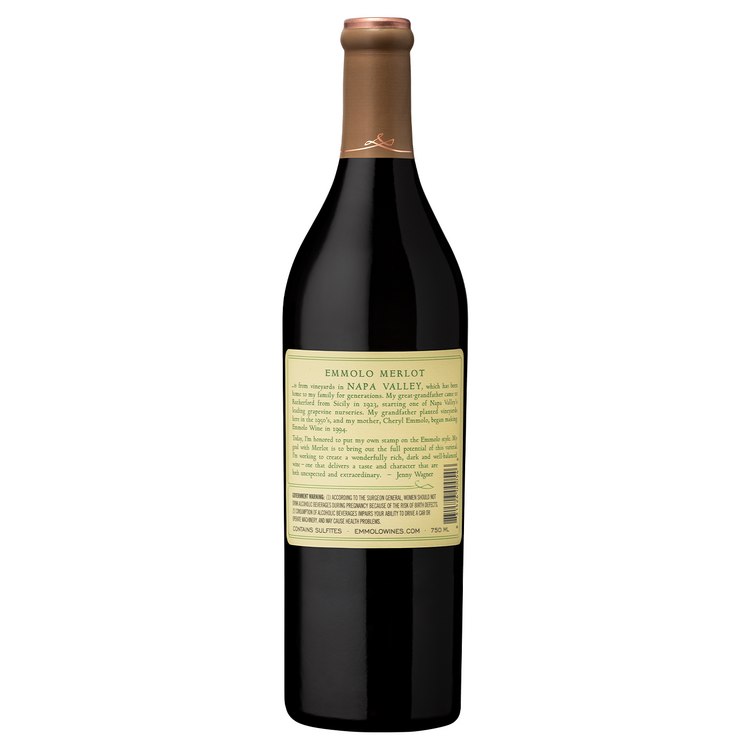 Emmolo Merlot Napa Valley 2021 - 1.5L