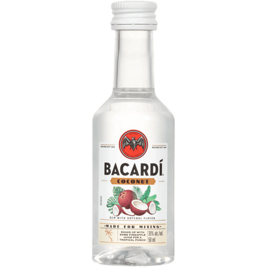 Bacardi Coconut Flavored Rum 70 - 50ML - Front