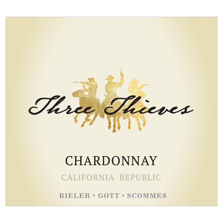 Three Thieves Chardonnay California - 750ML - Front Label