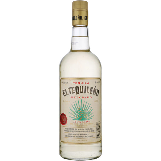 El Tequileno Tequila Reposado 80 - 1.0L - Front
