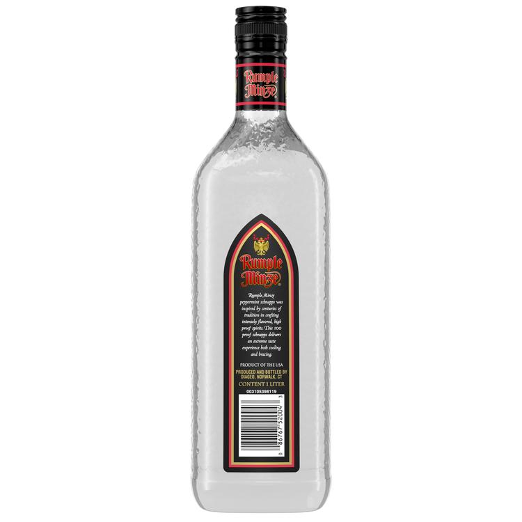 Rumple Minze Peppermint Schnapps 100 - 1.0L - Back