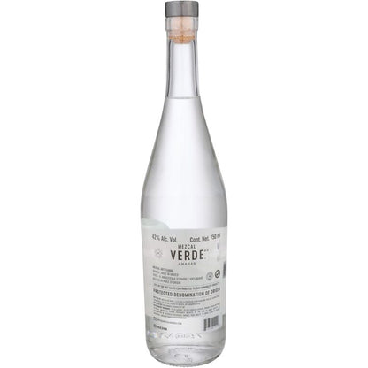 Verde Amaras Mezcal Joven Espadin Artesanal A1 84 - 750ML