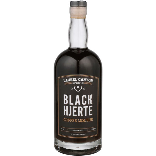 Black Hjerte Coffee Liqueur 45 - 750ML - Front