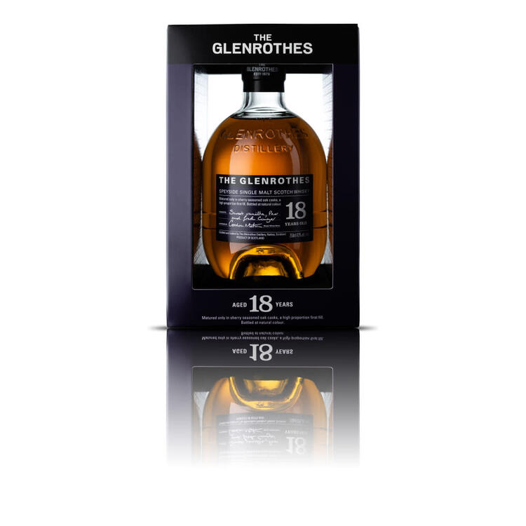 The Glenrothes Single Malt Scotch 18 Yr 86 - 750ML - Front