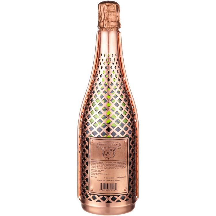 Beau Joie Champagne Brut Nature Special Cuvee Copper - 750ML - Back