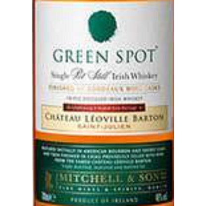 Green Spot Single Pot Still Irish Whiskey Finished In Bordeaux Wine Ca - 750ML