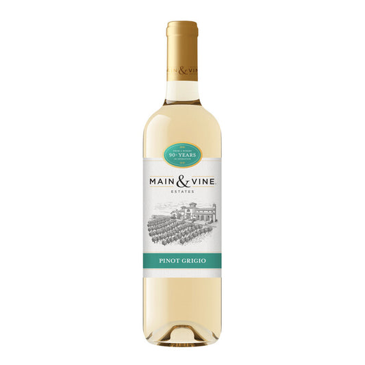 Beringer Main & Vine Pinot Grigio California - 750ML - Front