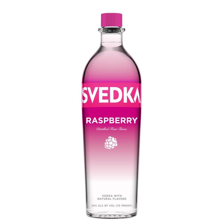 Svedka Raspberry Flavored Vodka 70 - 1.0L - Front