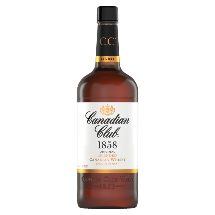 Canadian Club Canadian Whisky 80 - 1.0L - Front