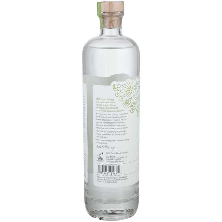 Dyfi Gin Pollination 90 - 750ML - Back