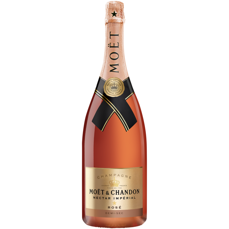 Moet & Chandon Champagne Nectar Imperial Rose - 1.5L - Front