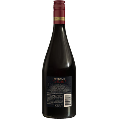Meiomi Pinot Noir California - 750ML - Back