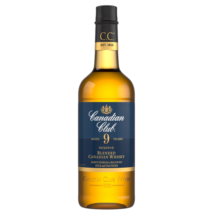 Canadian Club Canadian Whisky Reserve 9 Yr 80 - 750ML - Front