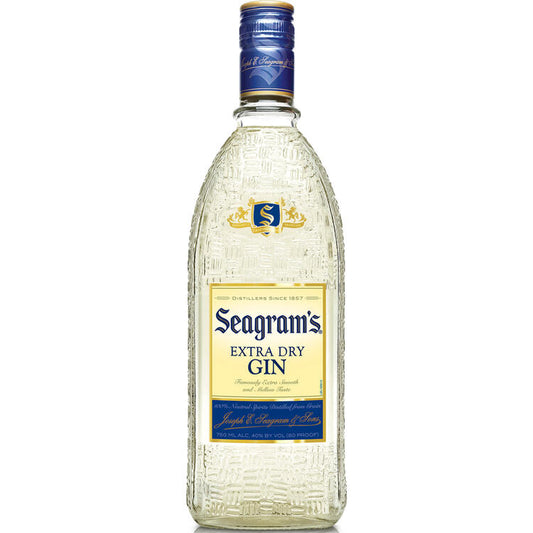 Seagram's Extra Dry Gin 80 - 750ML - Front