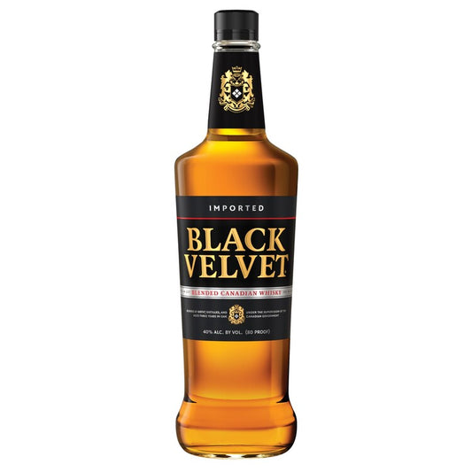 Black Velvet Canadian Whisky 3 Yr 80 - 1.0L