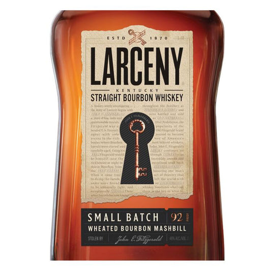 Larceny Straight Bourbon Small Batch 92 - 750ML - Front Label