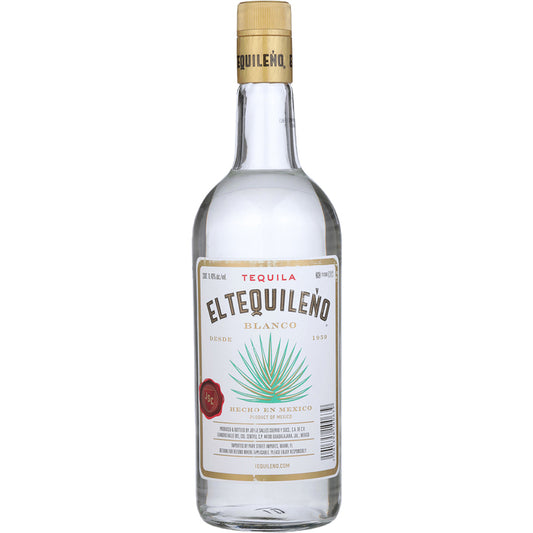 El Tequileno Tequila Blanco 80 - 1.0L - Front