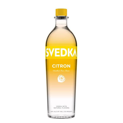 Svedka Citrus Flavored Vodka Citron 70 - 1.0L - Front