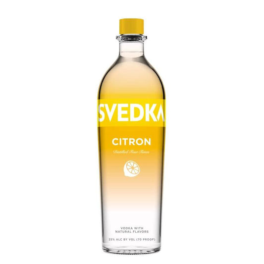 Svedka Citrus Flavored Vodka Citron 70 - 1.0L - Front