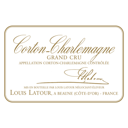 Louis Latour Corton Charlemagne Grand Cru 2020 Wood Box - 750ML