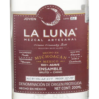 La Luna Mezcal Ensamble Bruto Chino 97.02 - 200ML