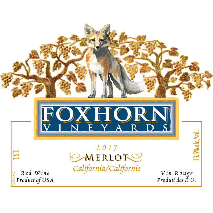 Foxhorn Merlot South Eastern Australia - 1.5L