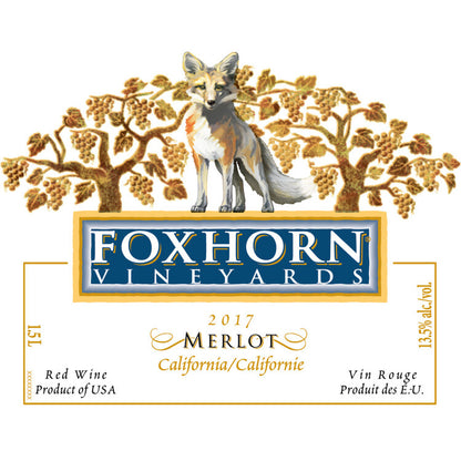 Foxhorn Merlot South Eastern Australia - 1.5L