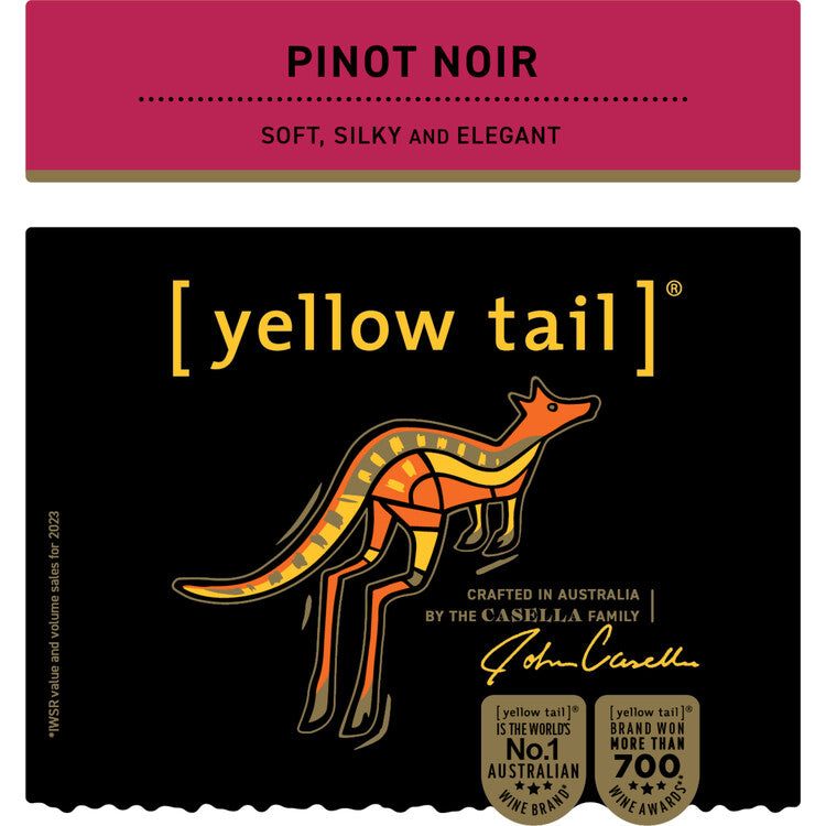Yellow Tail Pinot Noir South Eastern Australia - 750ML - Front Label