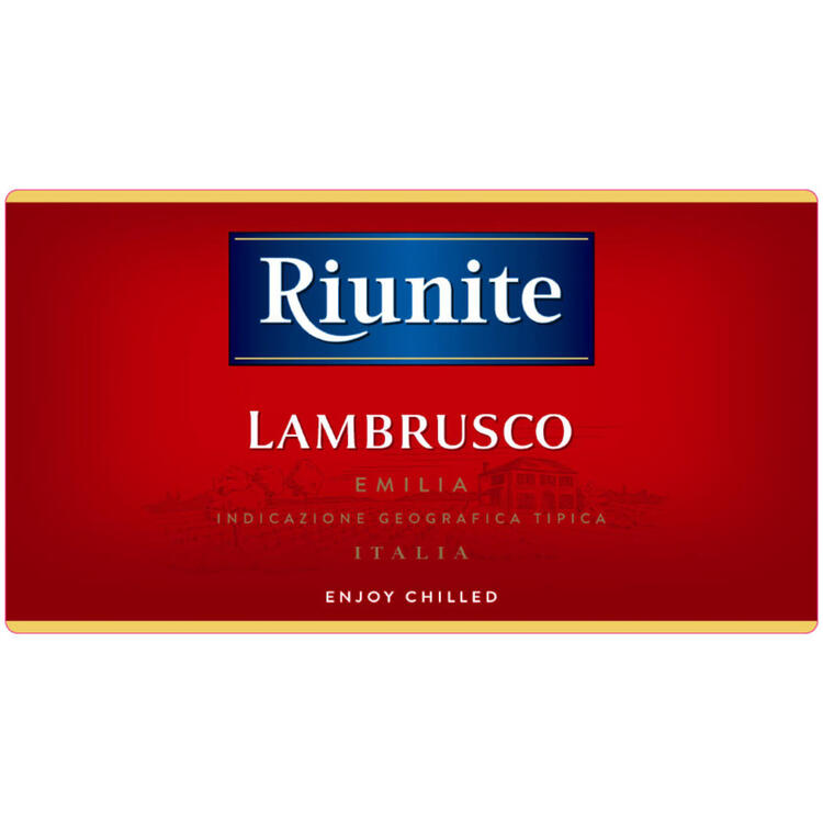 Riunite Lambrusco Emilia - 3.0L - Front Label