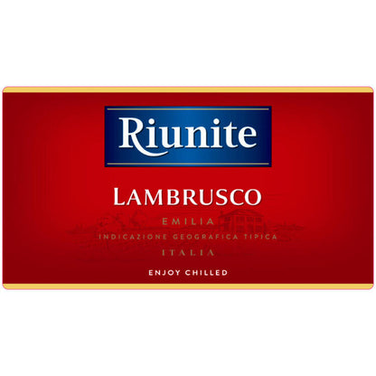 Riunite Lambrusco Emilia - 3.0L - Front Label
